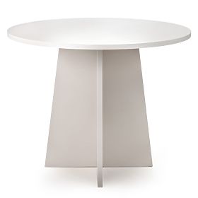 Masă rotundă de dining Merlo 100 cm, cașmir
