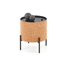 Masă SASHA natural/negru (1p=1buc)