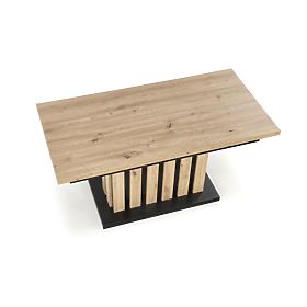 Măsuță de cafea BARETTI stejar artisan/negru