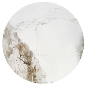 Măsuță de cafea CECILIA marmură albă / gri / auriu (2p=1buc)