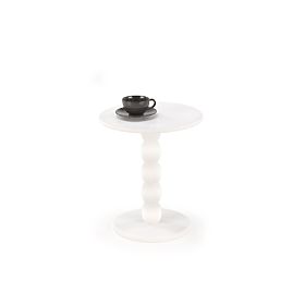 Măsuță de cafea CIRILLA, albă (1p=1buc)