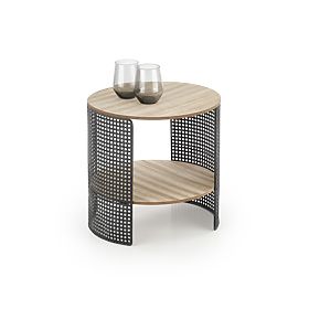 Măsuță de cafea TRAFICA natural/negru
