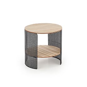 Măsuță de cafea TRAFICA natural/negru