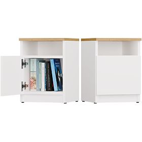 Noptieră GALAX 30/1D ALB-ARTISAN