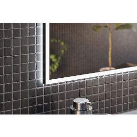 Oglindă LED în ramă