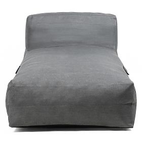 Otoman pentru setul de colț de grădină Vacuum cu husă, gri