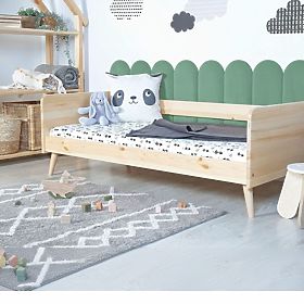 Panou tapițat Arc - mentă