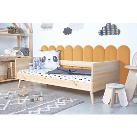 Panou tapițat Arc - muștar