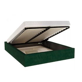 Pat tapitat ORLANDO 160 x 200 cm - Verde