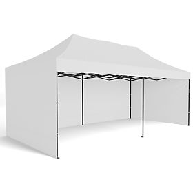 Pavilion comercial expres - 3x6 m - alb