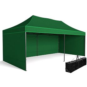 Pavilion comercial expres - 3x6 m - verde