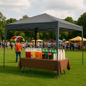 Pavilion de grădină 3x3 m cu acoperiș automat pentru terasă MultiGarden, MultiGarden