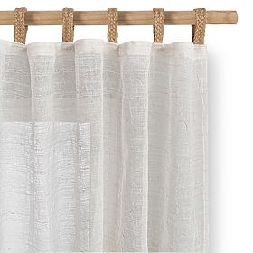 Perdea RESTILO DRIMAR culoare bej stil modern material in, microfibră 140x250