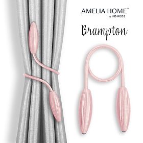 Perdele - accesorii BRAMPTON culoare roz pudrat ameliahome