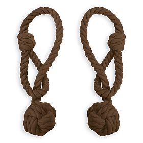 Perdele - accesorii DAUPHIN culoare maro ameliahome