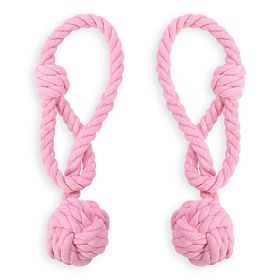 Perdele - accesorii DAUPHIN culoare roz pudrat ameliahome