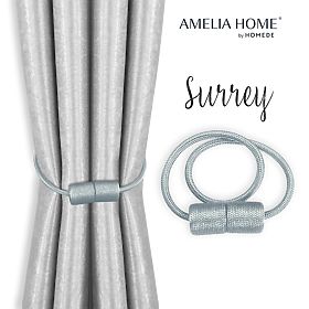 Perdele - accesorii SURREY culoare gri ameliahome
