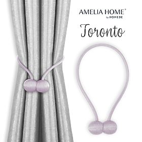 Perdele - accesorii TORONTO culoare lila ameliahome