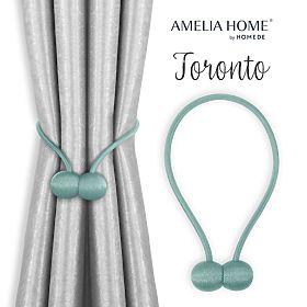 Perdele - accesorii TORONTO culoare turcoaz ameliahome