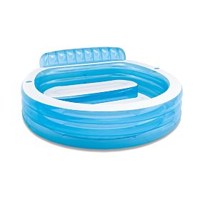 Piscină de grădină cu scaune 229x218cm Intex 57190
