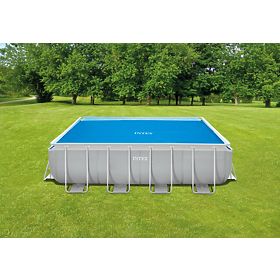 Prelată solară pentru piscină cu cadru 488x244cm INTEX 28029, INTEX