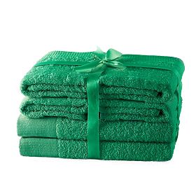 Prosop AMARI - AMELIAHOME culoare verde sticlă stil clasic 2*70x140+4*50x100 AmeliaHome