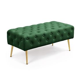 PUF MONACO VERDE STICLĂ