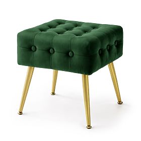 PUFĂ QUADRA VERDE STICLĂ