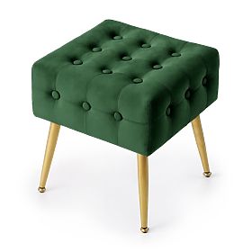 PUFĂ QUADRA VERDE STICLĂ
