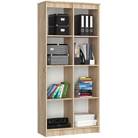 RAFT DE BIROU R 80 cm CLP 8 RAFTURI STEJAR SONOMA