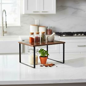 Raft de bucătărie din bambus GINGER MAX rustic