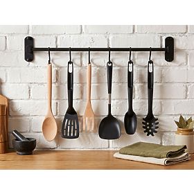 Reling pentru bucătărie și baie SIVAS negru