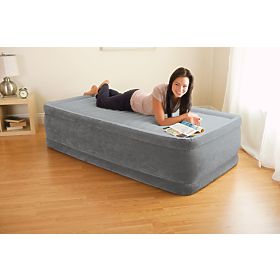 Saltea gonflabilă 191x99 cm cu pompă electrică, single INTEX DELUXE 64412ND