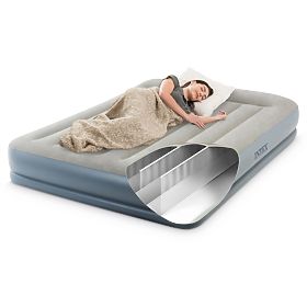 Saltea gonflabilă 203x152 cm cu pompă dublă Intex 64118ND, INTEX