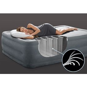Saltea gonflabilă dublă cu pompă automată - 203x152 cm INTEX 64418, INTEX
