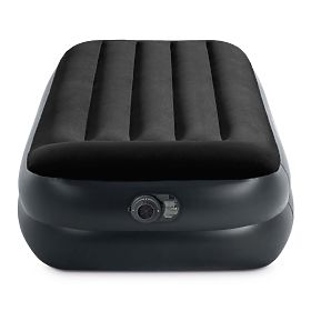 Saltea gonflabilă pentru o persoană 191x99x42 cm cu pompă electrică integrată pat INTEX 64122