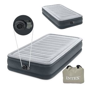 Saltea pat 191x99 cm cu pompă pentru 1 persoană Comfort 67766ND
