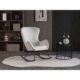Fotoliu de relaxare alb LIBERTO 3, Halmar