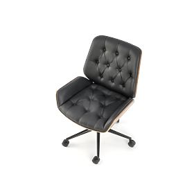 Scaun de birou GAVIN nuc / negru (1p=1buc)