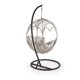 Scaun de grădină RASMUS, gri deschis (3p=1buc)