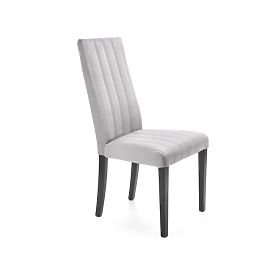 Scaun de masă DIEGO 2 - gri deschis/negru