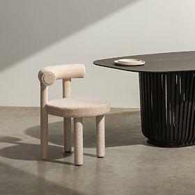 Scaun de masă Pedro 2.0, bej, boucle