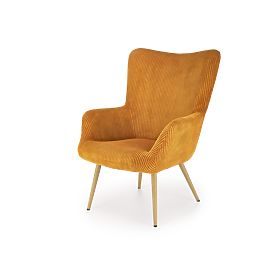 Scaun de relaxare AMARO - mustar, Halmar