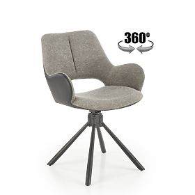 Scaun K494 gri / negru (1p=2buc)