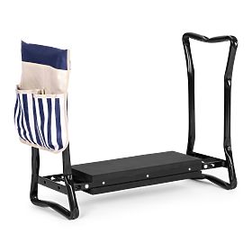 Scaun pliabil pentru grădină 2 în 1 - albastru, MultiGarden