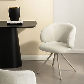 Scaun rotativ Pearl bej, lectus