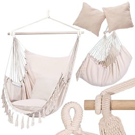 Scaun suspendat brazilian BAHIO bej