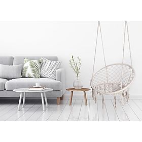 Scaun suspendat Cuib de barză TOGO crem