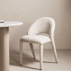 Scaun tapițat Ella bej