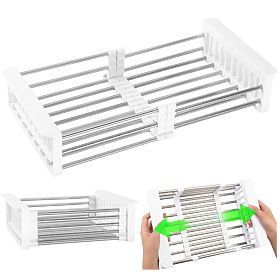 Scurgător uscător pentru legume ORDOS alb pentru chiuvetă